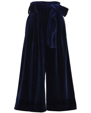 Emma Wallace Nala Cropped Trouser - Blue