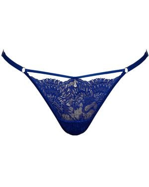 BonBon Lingerie Pamela G-String Royal - Blue