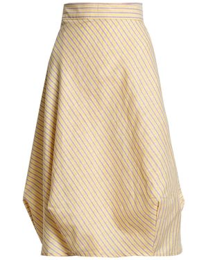 Bianca Popp Wrapped Skirt - Natural