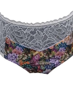 Noblesse Oblige Liberty Painted Travels Retro Brief - Grey