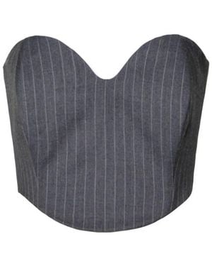 AGGI by HALEWSKI Lara Downtown Corset Top - Grey