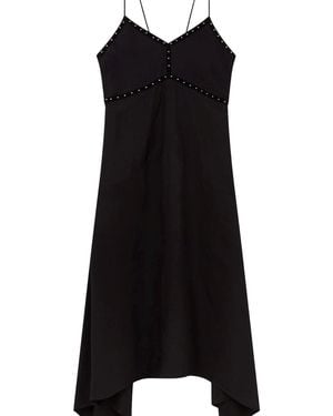 Little Lies Landslide Studded Slip Dress - Black