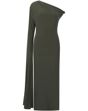 Celestine & Mae Begonia Midaxi Dress - Green