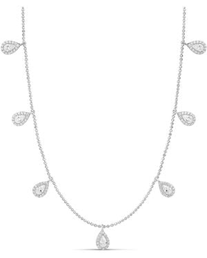 SHYMI Multi Pear Drop Necklace - Metallic