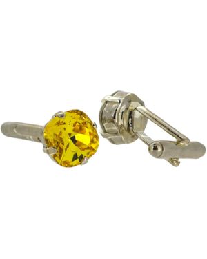 Vickisarge The Stud Cufflink - Metallic
