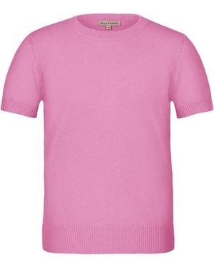 Anse Victorin Camilla Cashmere Pullover - Pink