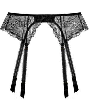 Journelle Sapna Suspender Belt Noir - Black