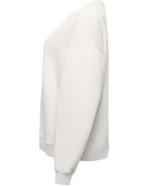 Ocio Leisurewear Oversized Crewneck - White