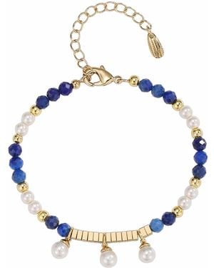 Retro Chic Poseidon Bracelet - Blue
