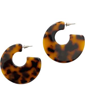 Smilla Brav Earrings Panthèra - Brown
