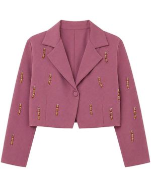 San Malo Lara Blazer - Purple