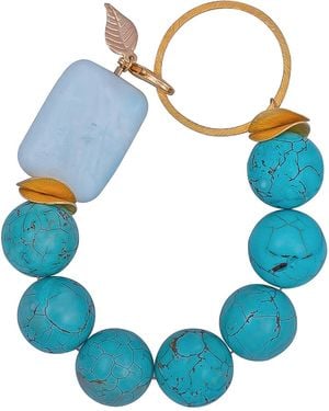 Magpie Rose Vermeil Bracelet - Blue