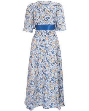 Sofia Tsereteli Little Garden Gown - Blue