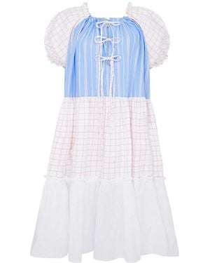Lisa The Label Le Jardin Cloud Dust Dress - Blue