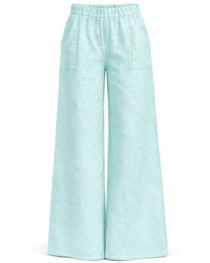 Lumina Eligma The Breeze Ensemble Trousers - Blue