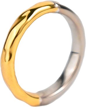 Zynnia Collective Two Tone Half & Half Band - Metallic