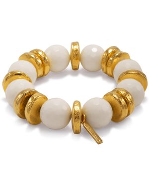 Jaredjamin Olivia Stretch Bracelet - Metallic