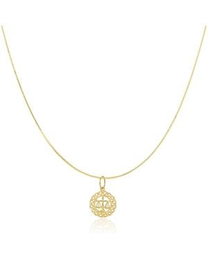 Maya Brenner Zodiac Necklace - Metallic