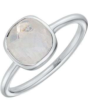 Auree Mondello Moonstone Sterling Ring - White