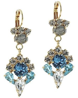 Otazu Satin Earhangers - Blue