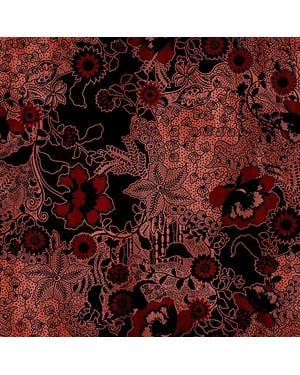 Artemis Muse Boho & Rose Luxury Silk Large Scarf - Red