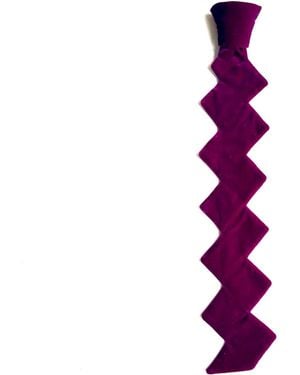 Zars London The Chevron Tie - Purple
