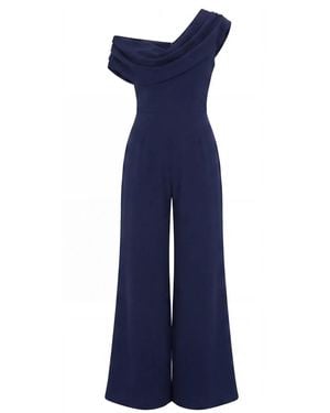 Atom Label Venice Jumpsuit - Blue