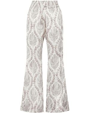 Aguaclara Neutrals Sultana Pants - White