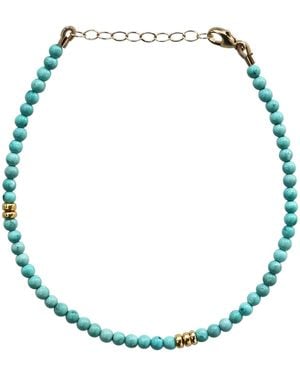 Bombyx House Birthstone December Bead Bracelet - Blue