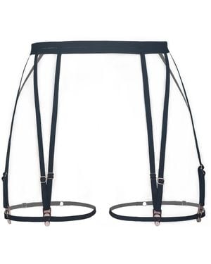 MONIQUE MORIN LINGERIE Frisson Garters - Black