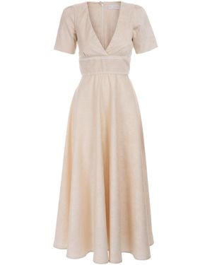 Sofia Tsereteli Refined Romance Gown - Natural