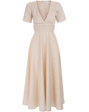 Sofia Tsereteli Refined Romance Gown - Natural