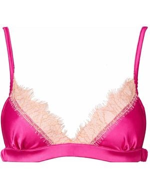 Noblesse Oblige Luna Bralette Hot - Pink