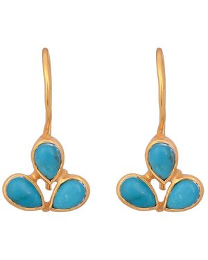 Opium Jewels Suri Earrings - Blue