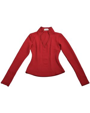 LA FEMME MIMI Thermo Top - Red