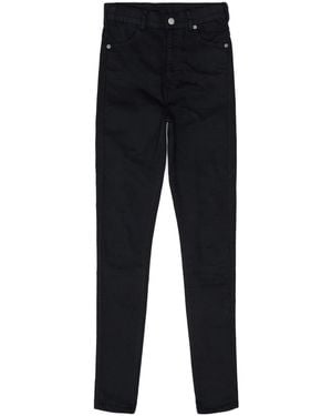 Dr. Denim Moxy High Skinny - Black