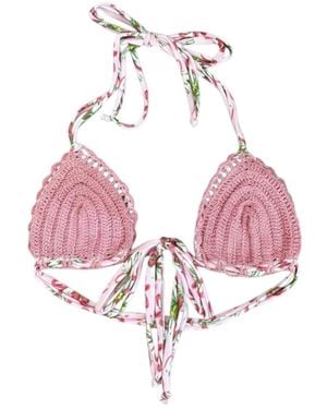 Gunes Swim Powder Triangle Top - Pink