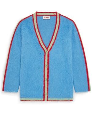 La Granni Limited Edition Oversized Suri Cardigan Baby - Blue