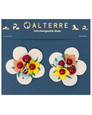 Alterre Sgt. Flower Shoe Accessory - Black