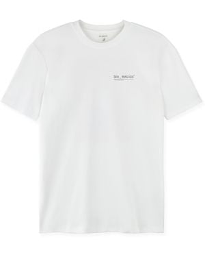 Sea_Washed Sea Washed X Tom Jean Webb Surf Girl Tee - White