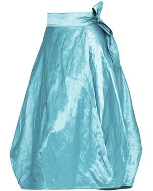 Bianca Popp Wrapped Skirt - Blue
