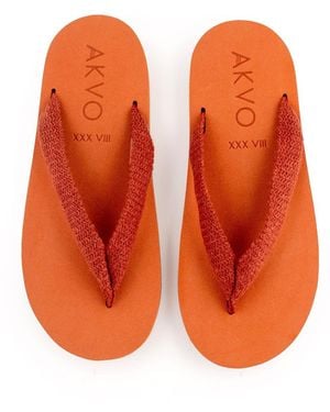 Akvo Tethys Terra Sandal - Orange