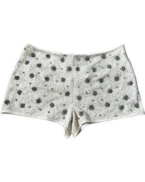 Quillattire Embellished Short - Grey