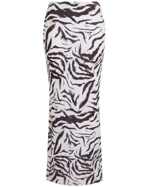 Alia Studio Aura Maxi Skirt - White