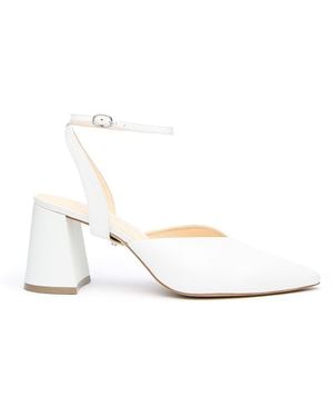 Alterre V Mule + Marilyn Strap - White