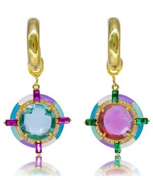 Bayemeyc Rosblu Earrings - Metallic