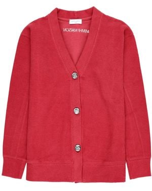 Mimhi Maison Rosie Cardigan – Raspberry - Red