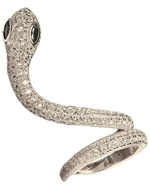 The Link Between Snake Ear Cuff Climber - Metallic