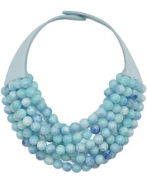Fairchild Baldwin Round Bella Summer Necklace - Blue