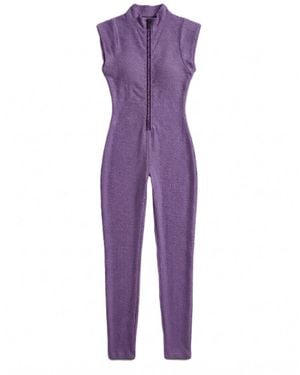 Altra Volta Contour Zip Jumpsuit - Purple